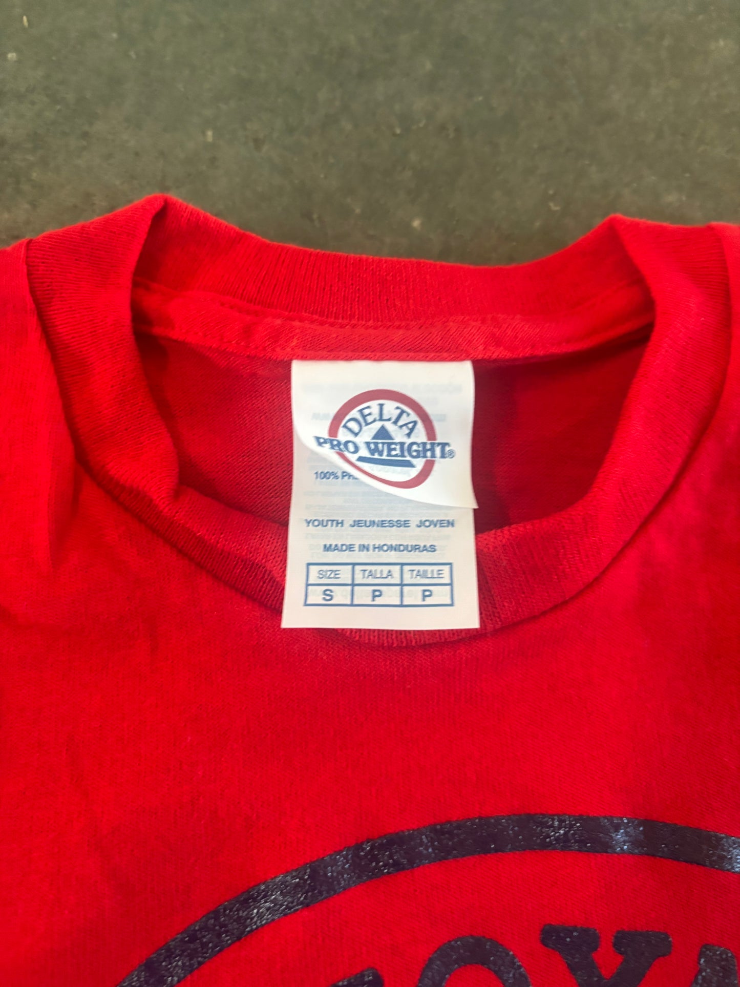 YS LS solid Red - Circle logo