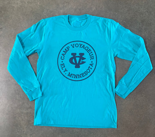 YXL LS solid Teal - Circle logo