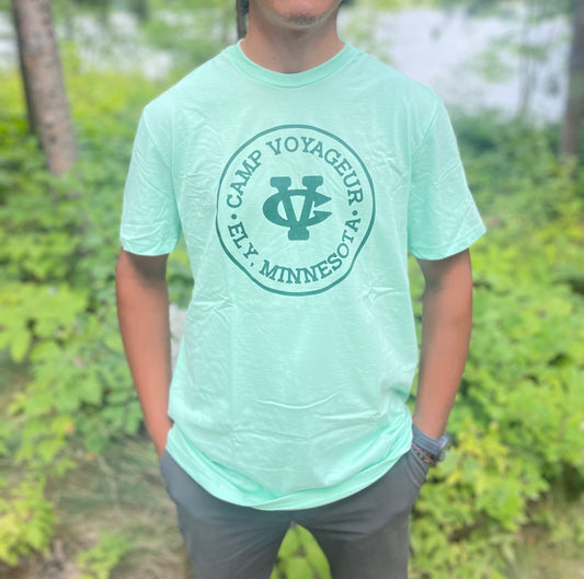 T-shirt CV Circular logo- Mint (TMINT23)