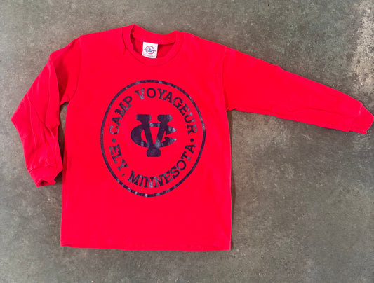 YS LS solid Red - Circle logo (YS Red)
