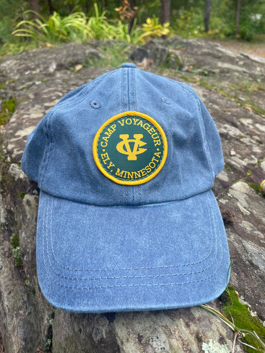 CV Soft Baseball Hat w/ CV Patch- Navy (CNCAP23)