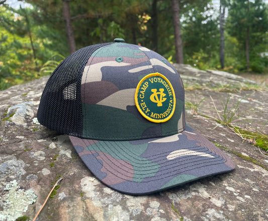 CV Trucker hat w/ CV Patch- Camo/ Black (TR Camo/BL23)