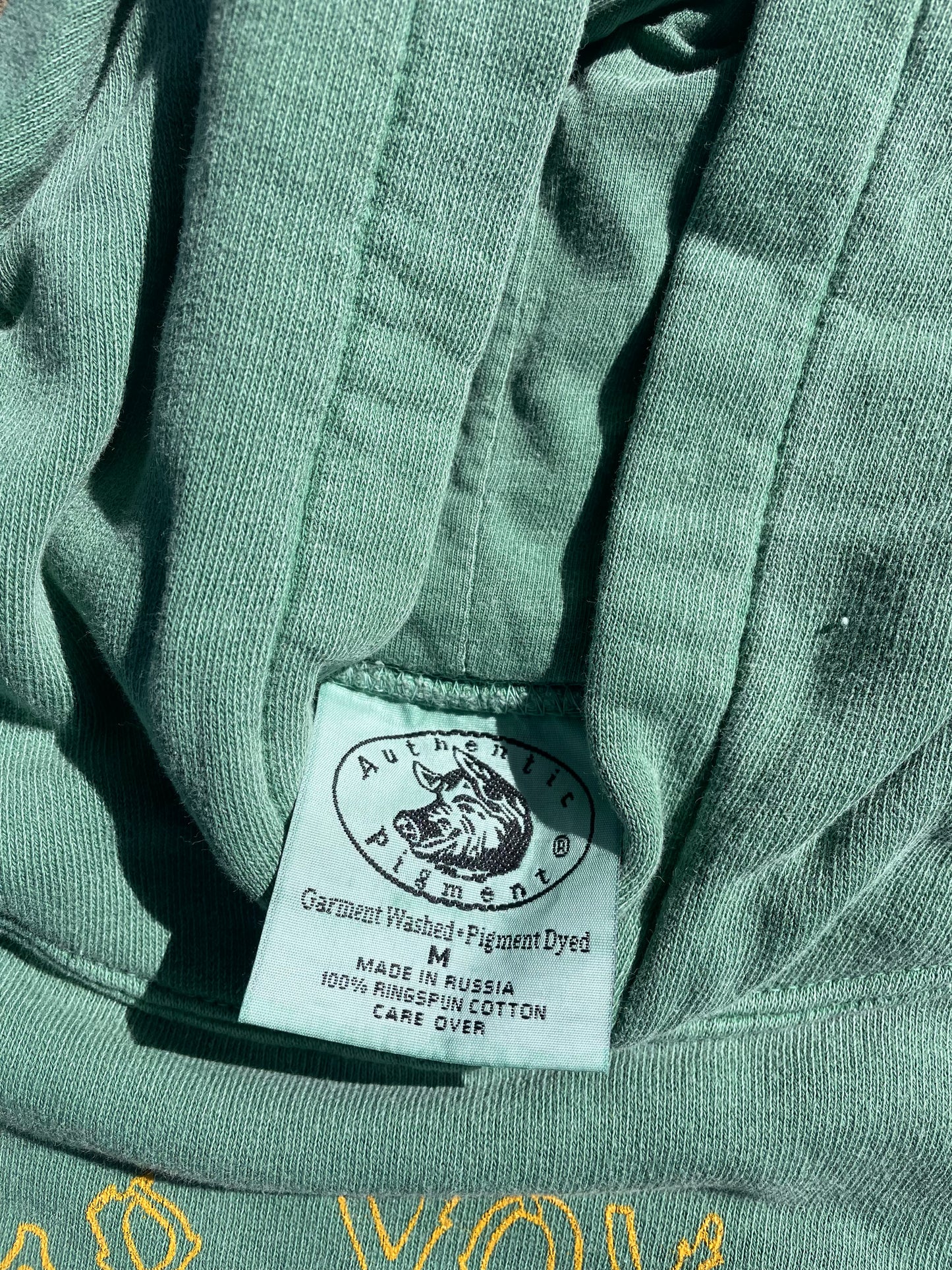 LIMITED- YOUTH Hoodie CV Cabin logo- Light Green (Y506)